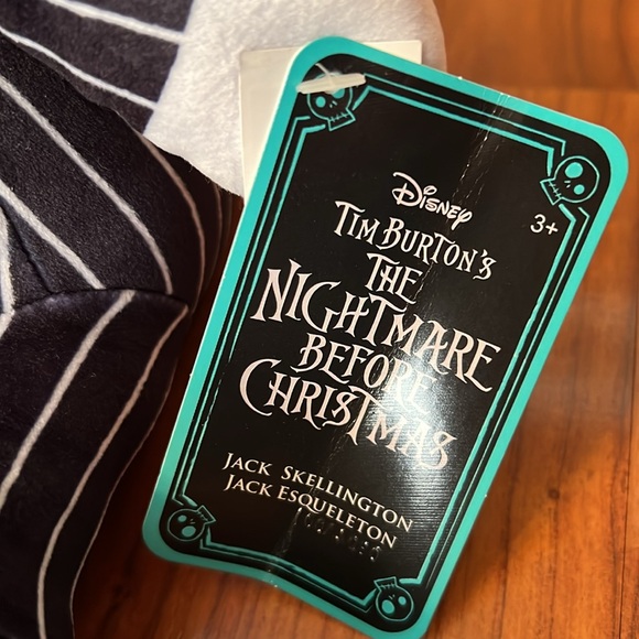 DISNEY TIM BURTON’S THE NIGHT BEFORE CHRISTMAS JACK SKELLINGTON PLUSH - Picture 7 of 8